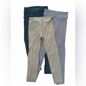 Athleta Girl Leggings Bundle of 3